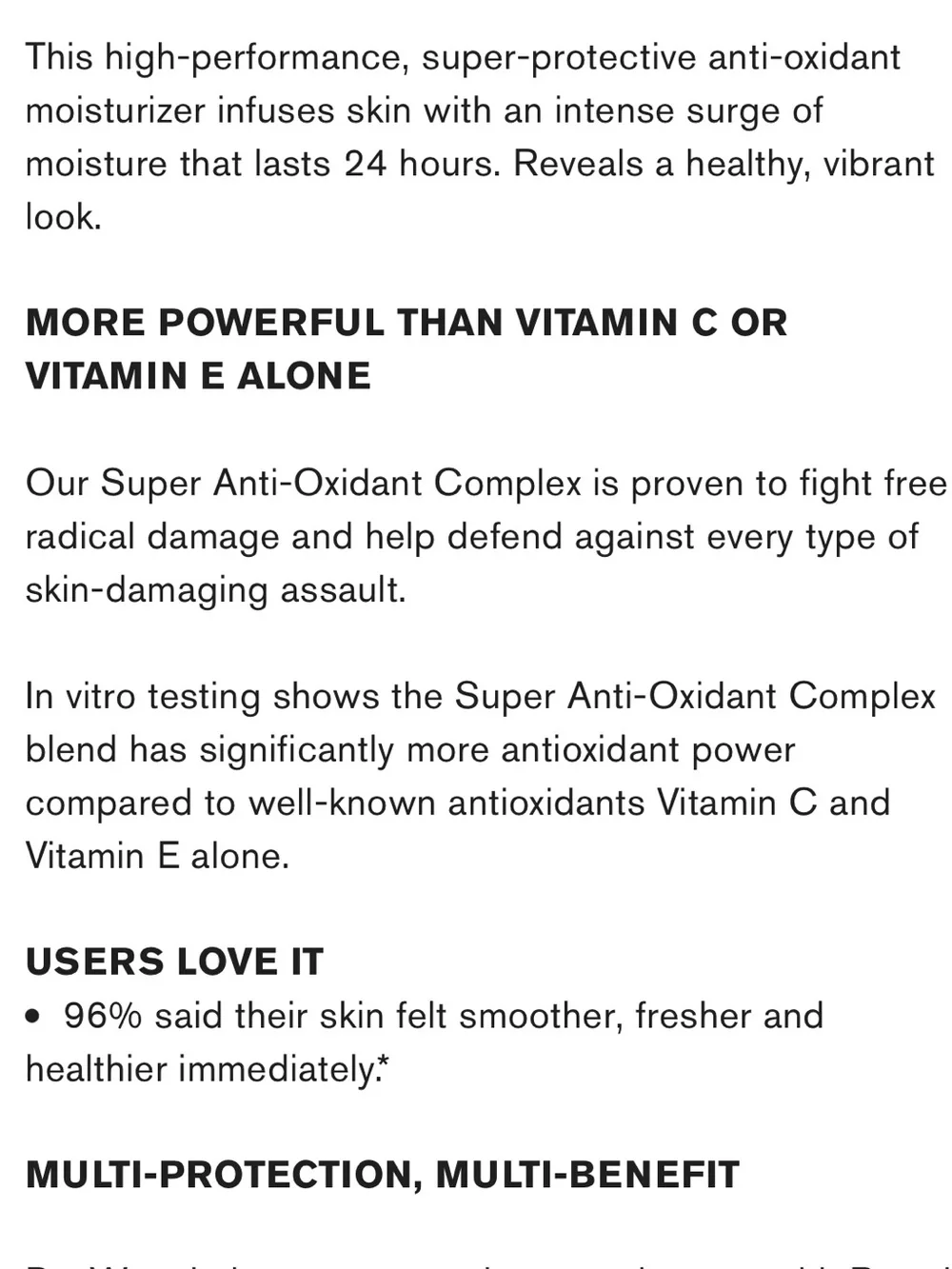 Estee Lauder this high